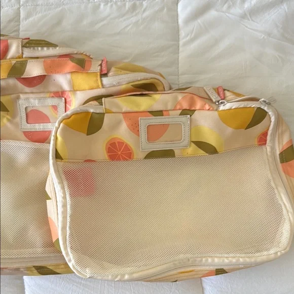 Calpak Citrus Pattern Organizer Set - Picture 4 of 4
